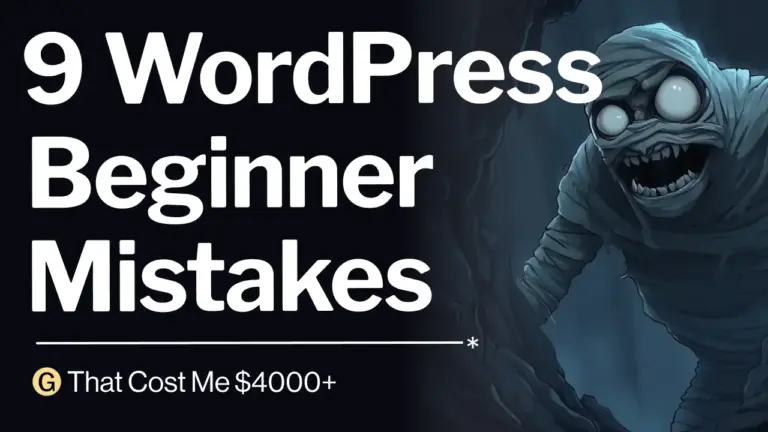 9 wp beginner mistakes